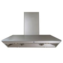 600 CFM 42 Inch Wide Stainless Steel Island Range Hood with LED Lighting and Cup Filters from the R-18L Collection
