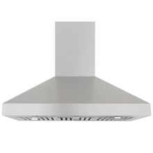 550 CFM 30 Inch Wide Stainless Steel Wall Mounted Range Hood with LED Lighting and Baffle Filters from the RA Collection