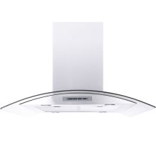 550 CFM 42 Inch Wide Stainless Steel Island Range Hood with LED Lighting and Mesh Filters from the WS-68N Collection