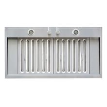 530 CFM 30 Inch Wide Stainless Steel Range Hood Insert with Halogen Lighting and Baffle Filters from the WS-69TS Collection