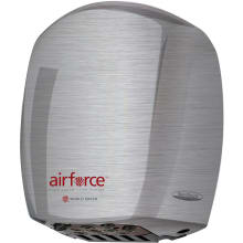 Airforce 120 Volt 9.6 AMP Infrared Sensor Activated High Speed Hand Dryer - Multi Nozzle Port