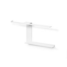 Piega Metal Single Post Toilet Paper Holder with Magazine Rack