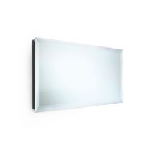 39-1/2" x 23-1/2" Rectangular Wall Mounted Frameless Beveled Mirror