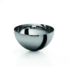 9-3/5" Stainless Steel Vessel Bathroom Sink from the Linea Collection