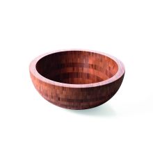 17" Bamboo Vessel Bathroom Sink from the Linea Collection