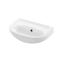 Basic 15-1/2" Wall Mounted Bathroom Sink