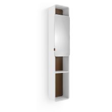 12-1/4" x 63" Single Door Frameless Medicine Cabinet