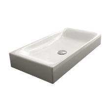 27-5/8" Ceramic Vessel Bathroom Sink