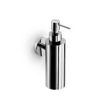 6.7" Wall Mounted Metal Soap Dispenser from the Duemila Collection