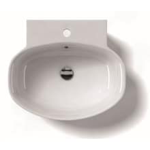 21-1/2" Bathroom Sink from the Ceramica Collection for Wall Mount or Vessel Installation