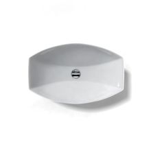 Ceramica 23-3/5" Ceramic Vessel Bathroom Sink