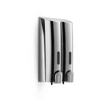 9.7" Wall Mounted Double Soap Dispenser from the Otel Collection