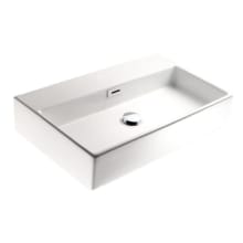 19-7/8" Ceramic Vessel or Wall Mounted Bathroom Sink - Includes Overflow