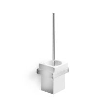 Skuara 15.6" Wall Mounted or Free Standing Toilet Brush with Holder