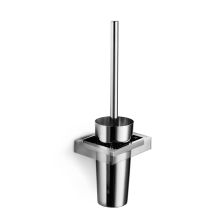 16.1" Wall Mounted or Free Standing Toilet Brush with Holder from the Skuara Collection