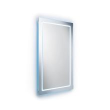 27-1/2" x 31-1/2" Rectangular Wall Mounted Frameless Mirror with LED Lighting
