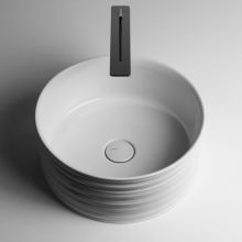 15-3/4" Ceramic Vessel Bathroom Sink from the Trace Collection