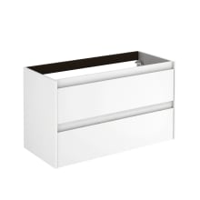 Ambra 40" Single Wall Mounted Vanity Cabinet Only - Less Vanity Top