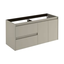 Ambra 47" Double Wall Mounted Vanity Cabinet Only - Less Vanity Top