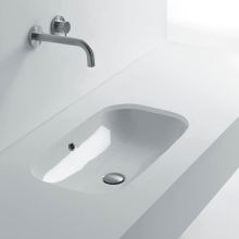Ciotola 26-1/5" Undermounted Bathroom Sink with Overflow