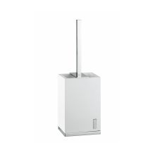 Modern Free Standing Toilet Brush Holder from the Demetra Collection