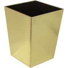 Ecopelle Leather Waste Basket