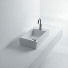 Whitestone 19-4/5" Ceramic Vessel Bathroom Sink with Single Faucet Hole