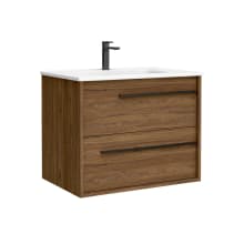 Lotus 28" Free Standing Single Basin Vanity Set with Cabinet and Ceramic Vanity Top