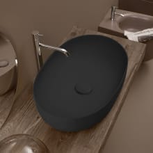 Nolita 23-5/8" Oval Ceramic Vessel Bathroom Sink