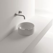 13-4/5" Ceramic Vessel Bathroom Sink from the Normal Collection