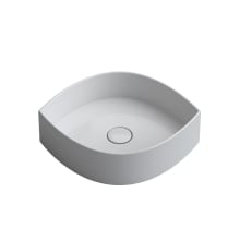 Occhio 19-1/8" Specialty Ceramic Vessel Bathroom Sink
