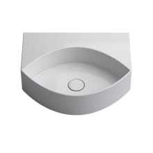 Occhio 19-13/16" Specialty Ceramic Vessel or Wall Mounted Bathroom Sink