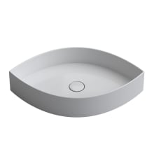 Occhio 25-13/16" Specialty Ceramic Vessel Bathroom Sink