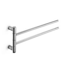 15-7/10" Double Towel Bar with Swinging Arms from the Picola Collection