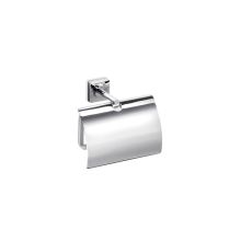 Quadro Wall Mounted Toilet Paper Holder with Cover