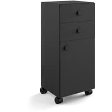 Runner Steel Rolling Cabinet with 2 Drawers and Single Door