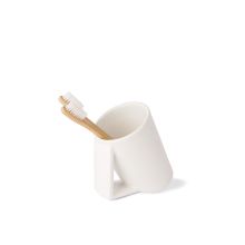 Ceramic Toothbrush Holder from the Saon Collection