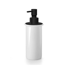Saon Ceramic White Soap Dispenser with Pump