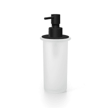 Saon Frosted Glass Soap Dispenser with Pump
