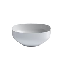 Top 17-13/16" Specialty Ceramic Vessel Bathroom Sink