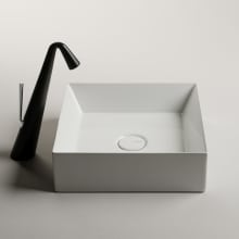 Track 15" Ceramic Vessel Bathroom Sink