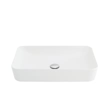 Ultra UL 23-5/8" Rectangular Ceramic Vessel Bathroom Sink