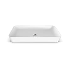 Ultra 31-1/2" Rectangle Ceramic Vessel Bathroom Sink