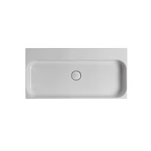 31-7/10" Ceramic Wall Mounted / Vessel Bathroom Sink from the Unit Collection