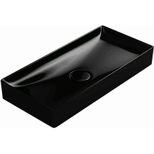 Vision 29-1/2" Ceramic Vessel Bathroom Sink