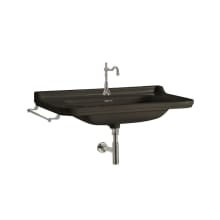 Waldorf 31-1/2" Rectangular Ceramic Wall Mounted Bathroom Sink with Single Faucet Hole