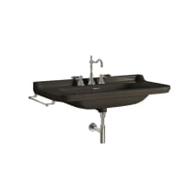 Waldorf 39-3/8" Rectangular Ceramic Wall Mounted Bathroom Sink with Single Faucet Hole