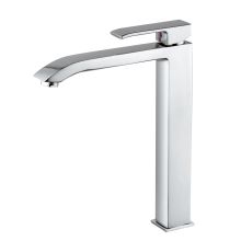 Fonte Single Handle Lavatory Faucet with Metal Lever Handle and 7.7" Spout Height