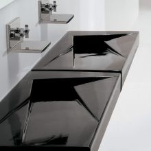Ceramica II 25-3/5" Bathroom Sink Ceramic with Overflow