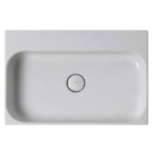 Unit 23-5/8" x 16" Sink with No Faucet Hole